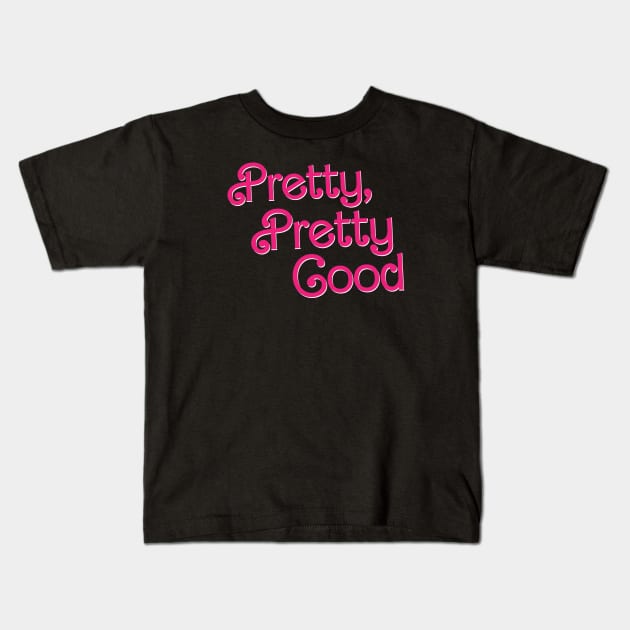 Pretty Good // Larry David Kids T-Shirt by Trendsdk